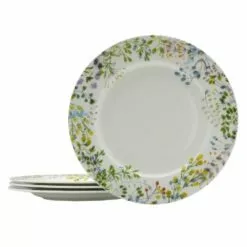 Outlet ⭐ Mikasa® Tivoli Garden Set of 4 Dinner Plates ✨