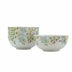 Coupon 👏 Mikasa® Tivoli Garden Set of 4 Soup Cereal Bowls 🔥