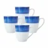Best Sale 🔔 Gourmet Basics® Madison Set of 4 Mugs 🔔 -Cheap dinnerware Store K45148873