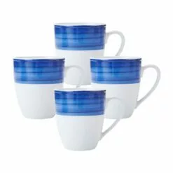 Best Sale 🔔 Gourmet Basics® Madison Set of 4 Mugs 🔔