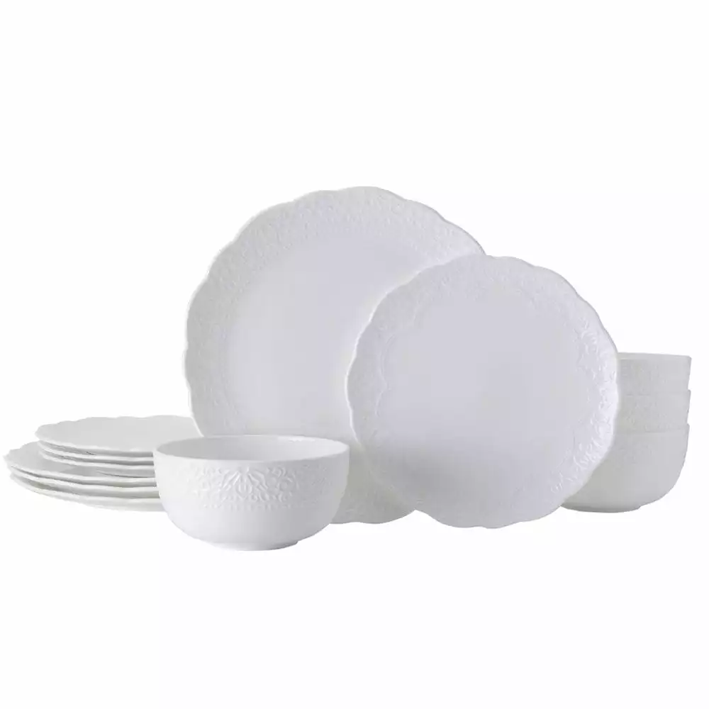 Deals 🔔 Mikasa® Abigail 12 Piece Dinnerware Set, Service for 4 🛒 3 Deals 🔔 Mikasa® Abigail 12 Piece Dinnerware Set, Service for 4 🛒
