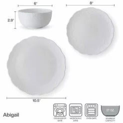 Deals 🔔 Mikasa® Abigail 12 Piece Dinnerware Set, Service for 4 🛒 13 Deals 🔔 Mikasa® Abigail 12 Piece Dinnerware Set, Service for 4 🛒 -Cheap dinnerware Store abigail 12 piece dinnerware set service for 4 5293928 4