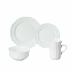 Deals 🌟 Mikasa® Antique White 4 Piece Place Setting 👏