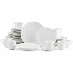 Flash Sale ✔️ Mikasa® Antique White 40 Piece Dinnerware Set, Service for 8 ❤️