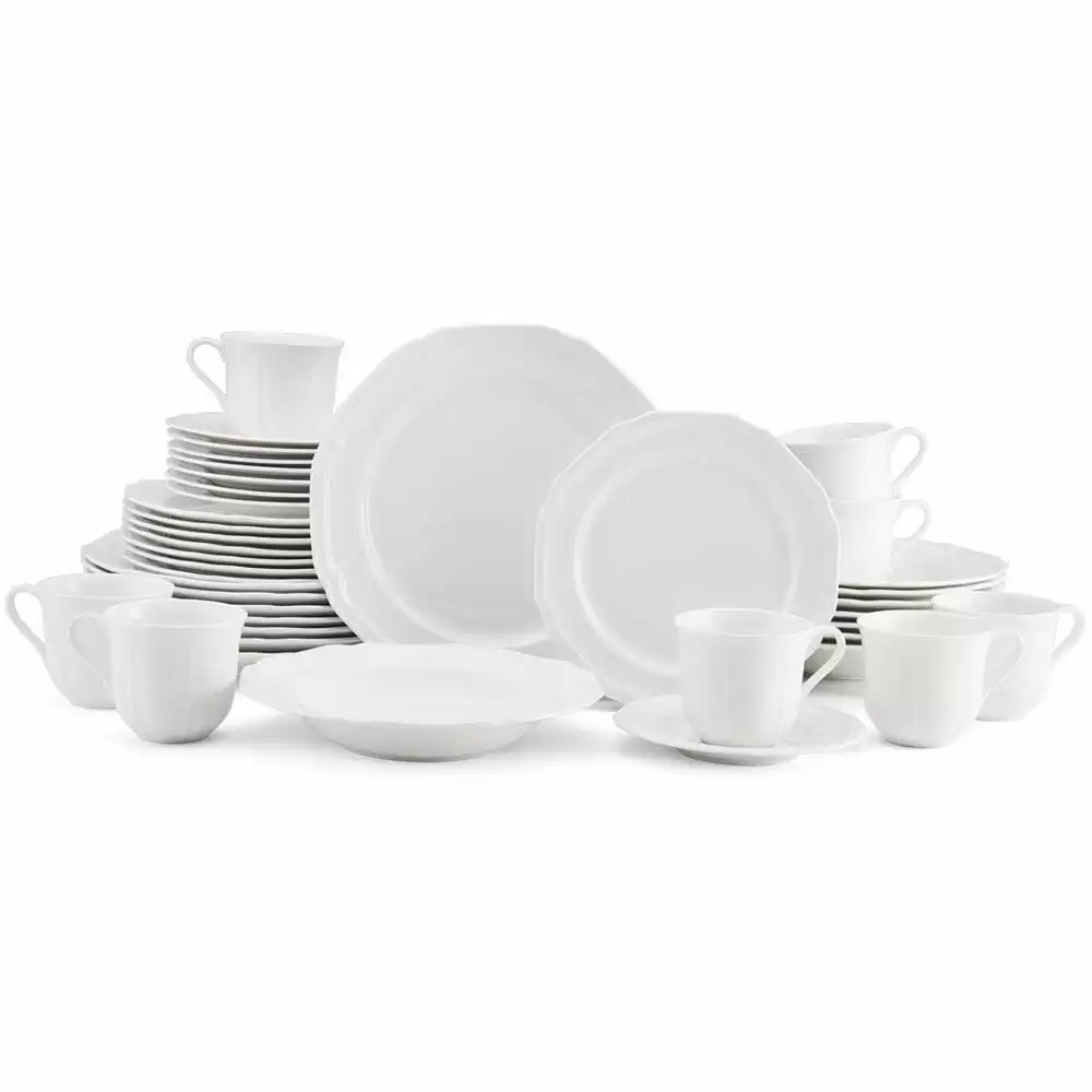 Flash Sale ✔️ Mikasa® Antique White 40 Piece Dinnerware Set, Service for 8 ❤️ 3 Flash Sale ✔️ Mikasa® Antique White 40 Piece Dinnerware Set, Service for 8 ❤️