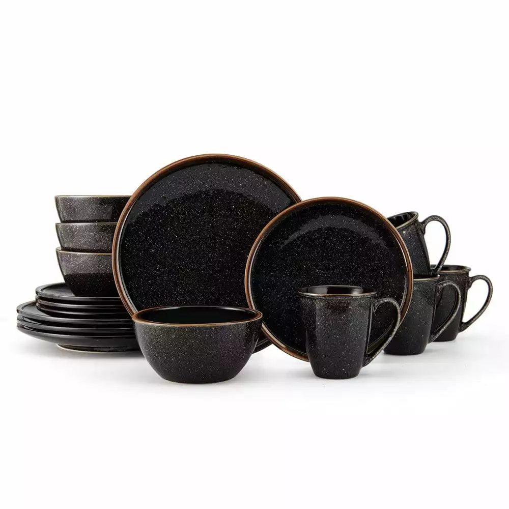 Coupon 😀 Mikasa® Barrett Black 16 Piece Dinnerware Set, Service for 4 🔔 3 Coupon 😀 Mikasa® Barrett Black 16 Piece Dinnerware Set, Service for 4 🔔