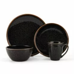 Coupon 😀 Mikasa® Barrett Black 16 Piece Dinnerware Set, Service for 4 🔔 15 Coupon 😀 Mikasa® Barrett Black 16 Piece Dinnerware Set, Service for 4 🔔 -Cheap dinnerware Store barrett black 16 piece dinnerware set service for 4 5287846 9