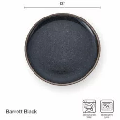 Best deal 🥰 Mikasa® Barrett Black Round Platter ✔️ 9 Best deal 🥰 Mikasa® Barrett Black Round Platter ✔️ -Cheap dinnerware Store barrett black round platter 5290850 4