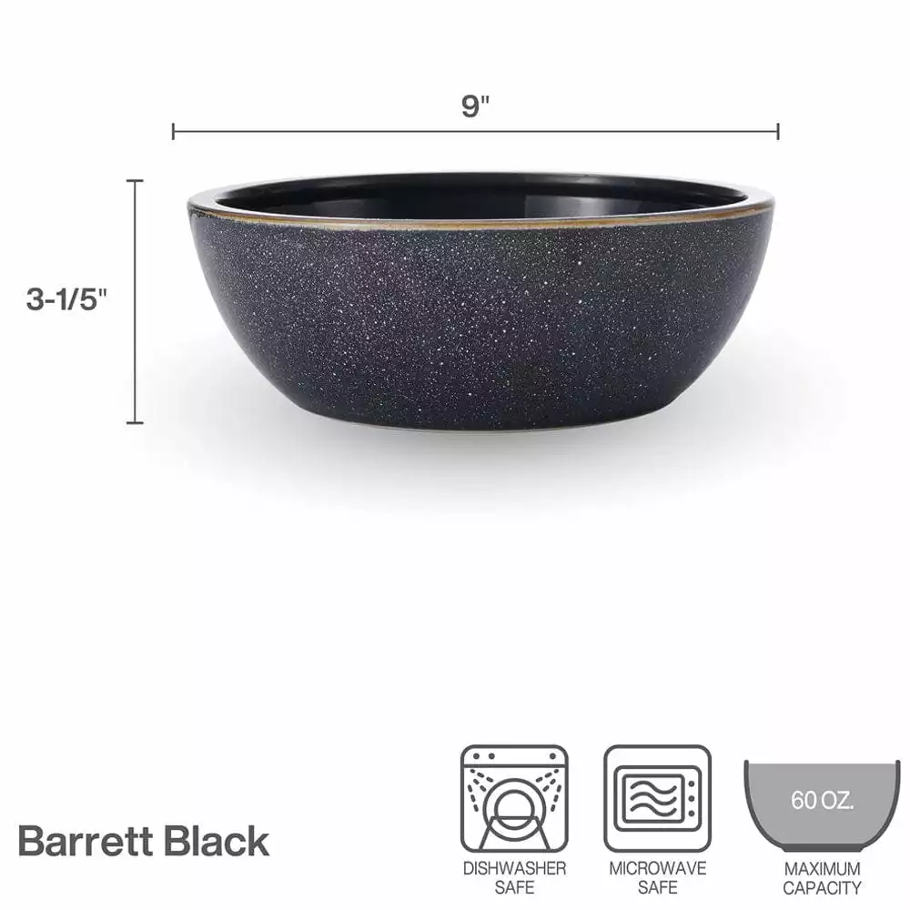 Cheap 👍 Mikasa® Barrett Black Vegetable Serve Bowl ✔️ 6 Cheap 👍 Mikasa® Barrett Black Vegetable Serve Bowl ✔️ - Image 4