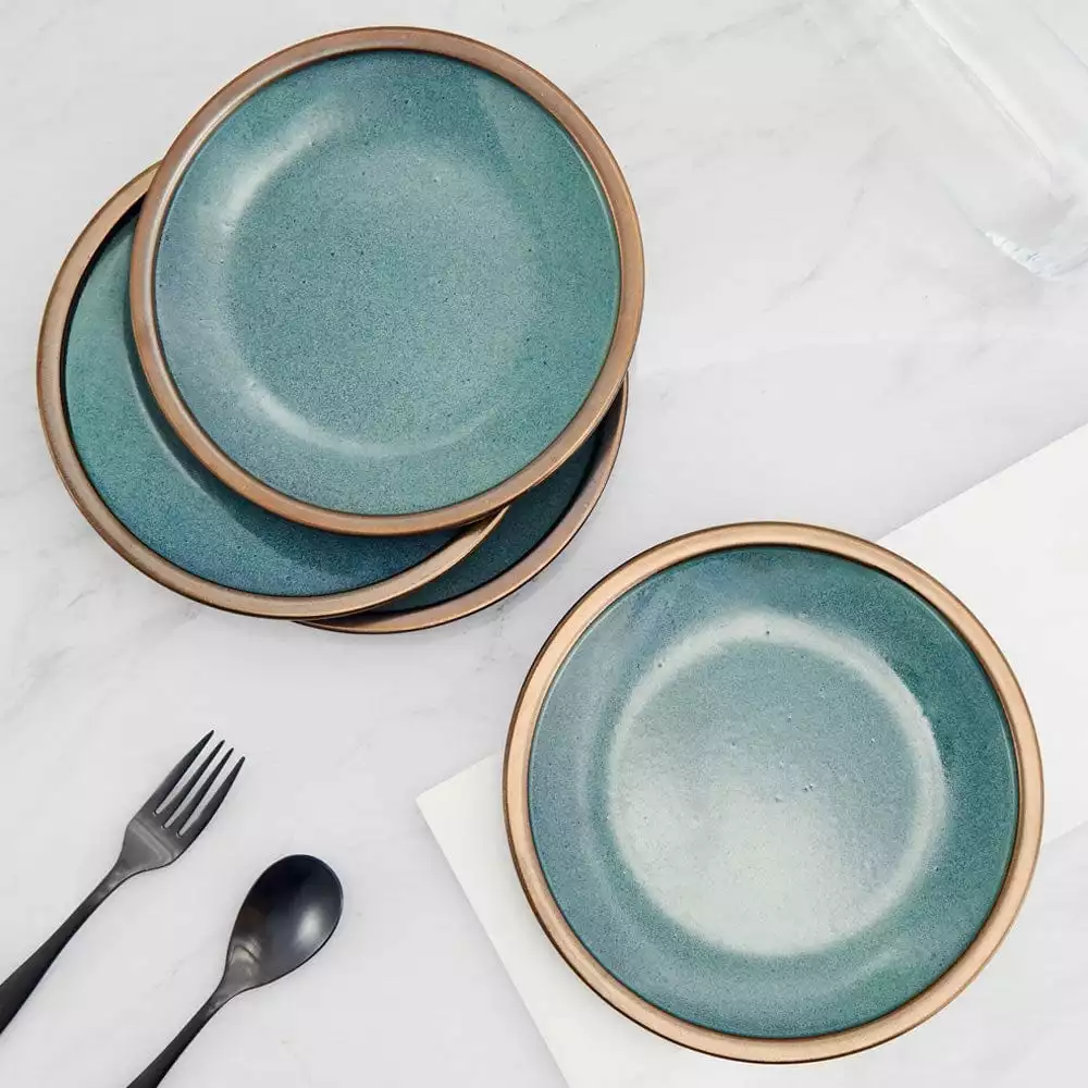 Coupon 🤩 Mikasa® Barrett Green Set of 4 Dinner Plates 👍 4 Coupon 🤩 Mikasa® Barrett Green Set of 4 Dinner Plates 👍 - Image 2