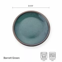 Best reviews of 🎉 Mikasa® Barrett Green Set of 4 Salad Plates ✨ -Cheap dinnerware Store barrett green set of 4 salad plates K45290837 5