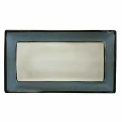 Budget 🎉 Gourmet Basics® Belmont Blue Rectangular Platter 👍