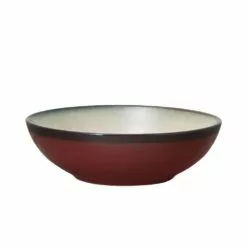 Best deal ⭐ Gourmet Basics® Belmont Red Individual Pasta Bowl 🎉