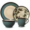 Brand new 😉 Gourmet Basics® Belmont Round Blue Stalks Dinnerware Set 😉 -Cheap dinnerware Store belmont round blue stalks dinnerware set 5137759 1