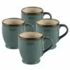 Promo 🧨 Gourmet Basics® Belmont Set of 4 Blue Mugs 😍 1 Promo 🧨 Gourmet Basics® Belmont Set of 4 Blue Mugs 😍 -Cheap dinnerware Store belmont set of 4 blue mugs K45091077 1