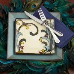 New ⌛ Gourmet Basics® Belmont Set of 4 Blue Square Dinner Plates 🎁 7 New ⌛ Gourmet Basics® Belmont Set of 4 Blue Square Dinner Plates 🎁 -Cheap dinnerware Store belmont set of 4 blue square dinner plates K45091147 3