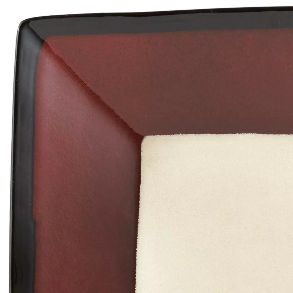 Coupon ✨ Gourmet Basics® Belmont Set of 4 Red Square Dinner Plates 🥰 4 Coupon ✨ Gourmet Basics® Belmont Set of 4 Red Square Dinner Plates 🥰 - Image 2