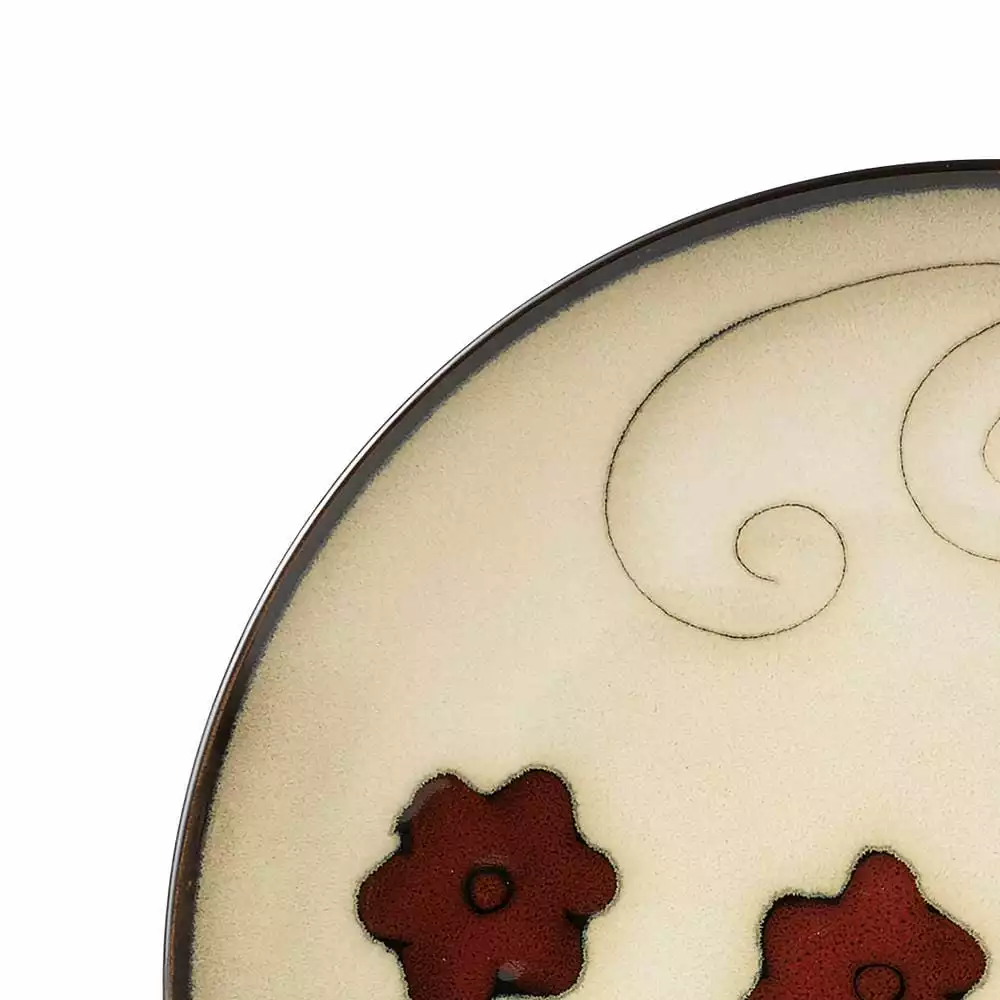 Wholesale 🎁 Gourmet Basics® Belmont Set of 4 Round Leaves Salad Plates ⭐ 4 Wholesale 🎁 Gourmet Basics® Belmont Set of 4 Round Leaves Salad Plates ⭐ - Image 2