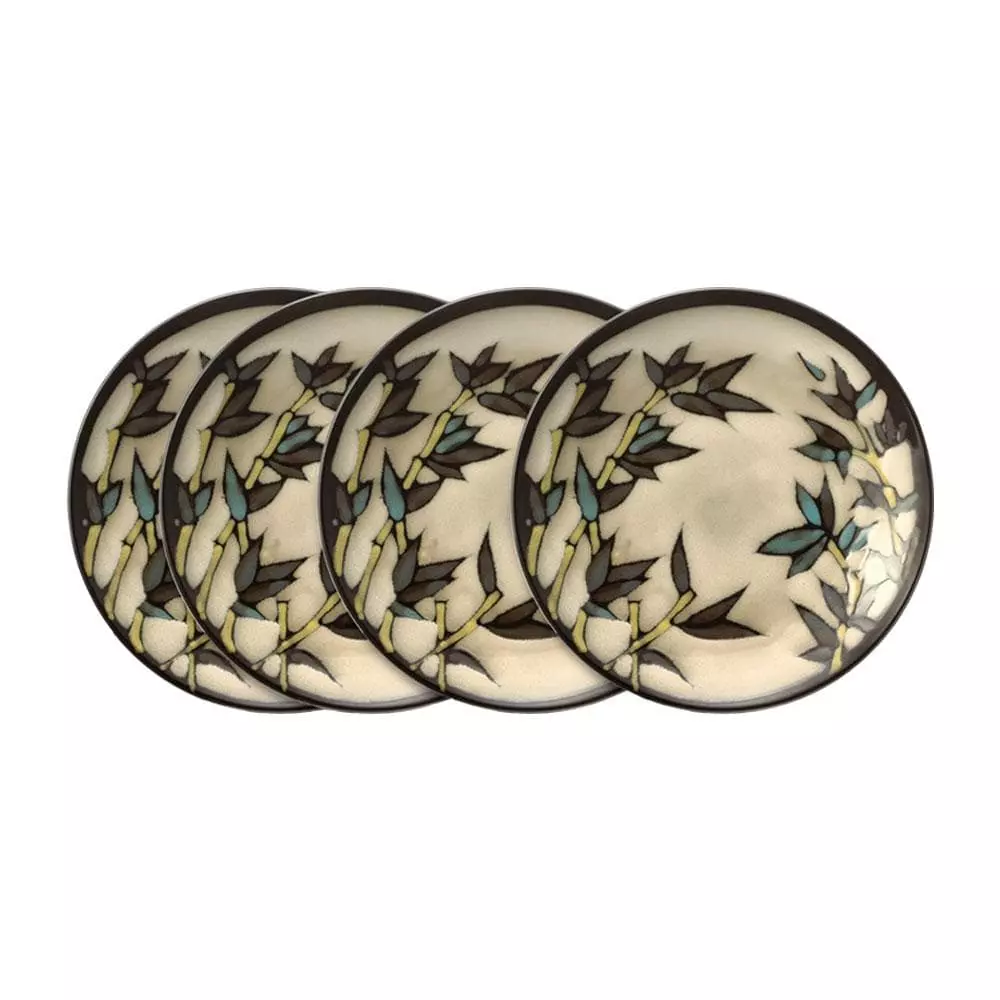 Best Sale ✔️ Gourmet Basics® Belmont Set of 4 Round Stalks Salad Plates 🌟 3 Best Sale ✔️ Gourmet Basics® Belmont Set of 4 Round Stalks Salad Plates 🌟