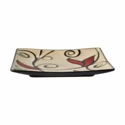 Wholesale 🎁 Gourmet Basics® Belmont Set of 4 Square Red Vine Salad Plates 🔔 7 Wholesale 🎁 Gourmet Basics® Belmont Set of 4 Square Red Vine Salad Plates 🔔 -Cheap dinnerware Store belmont set of 4 square red vine salad plates K45231304 3