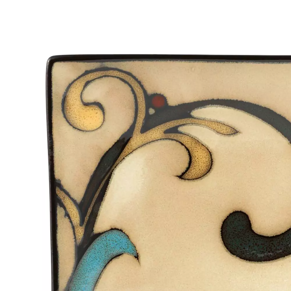 Best Pirce 🔔 Gourmet Basics® Belmont Square Blue Leaves Service for 8 With Serveware 🎉 6 Best Pirce 🔔 Gourmet Basics® Belmont Square Blue Leaves Service for 8 With Serveware 🎉 - Image 4