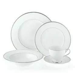 Best Pirce ❤️ Mikasa® Cameo Platinum 5 Piece Place Setting 🔔