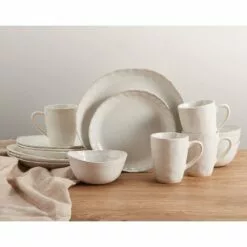 Coupon ❤️ Mikasa® Cora White 16 Piece Dinnerware Set, Service for 4 🔔 -Cheap dinnerware Store cora white 16 piece dinnerware set service for 4 5280929 2