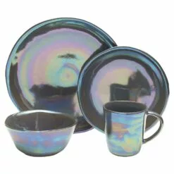 Hot Sale 🛒 Mikasa® Coronado Graphite 4 Piece Place Setting 🥰