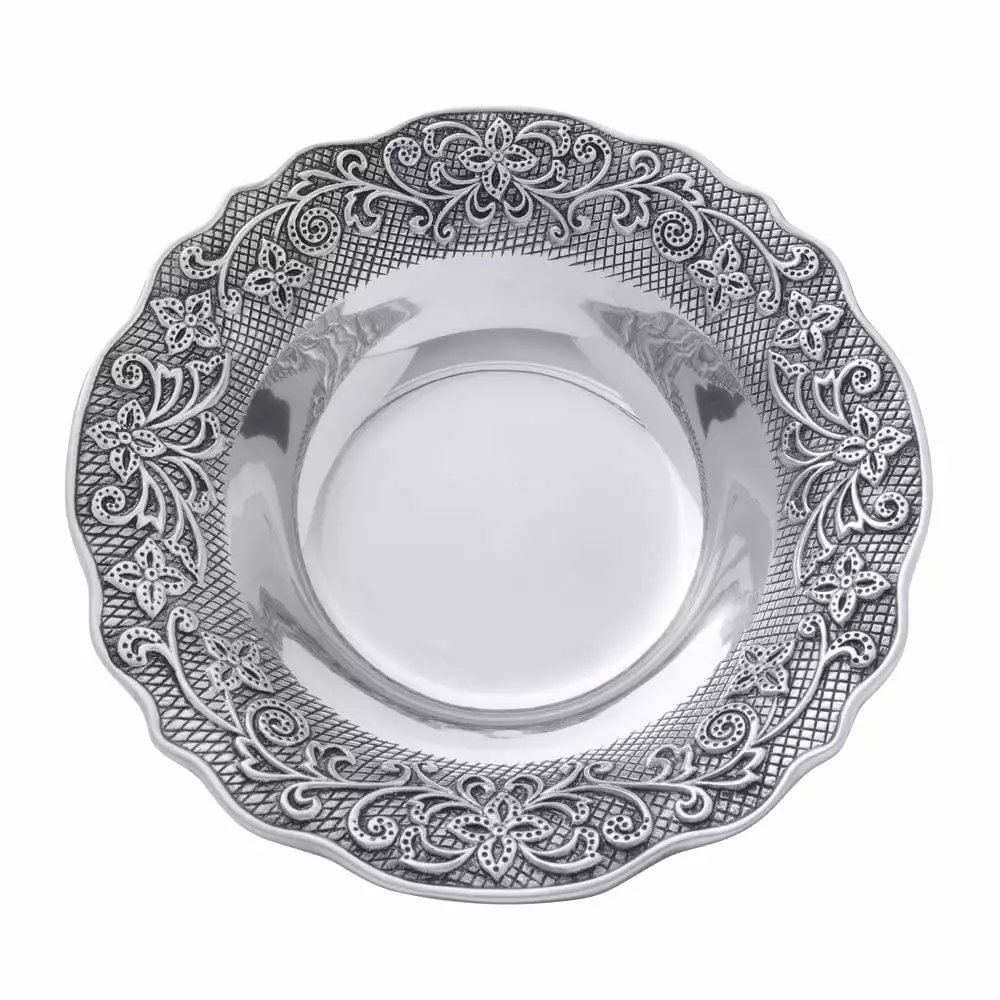 Top 10 ❤️ Wilton Armetale® English Cottage Round Bowl ⭐ 6 Top 10 ❤️ Wilton Armetale® English Cottage Round Bowl ⭐ - Image 4