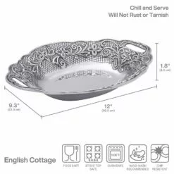 Cheap 🔔 Wilton Armetale® English Cottage Small Handled Bowl ✨ -Cheap dinnerware Store english cottage small handled bowl 5293354 3
