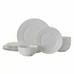 Cheapest 🥰 Mikasa® Finn 12 Piece Dinnerware Set, Service for 4 🎁
