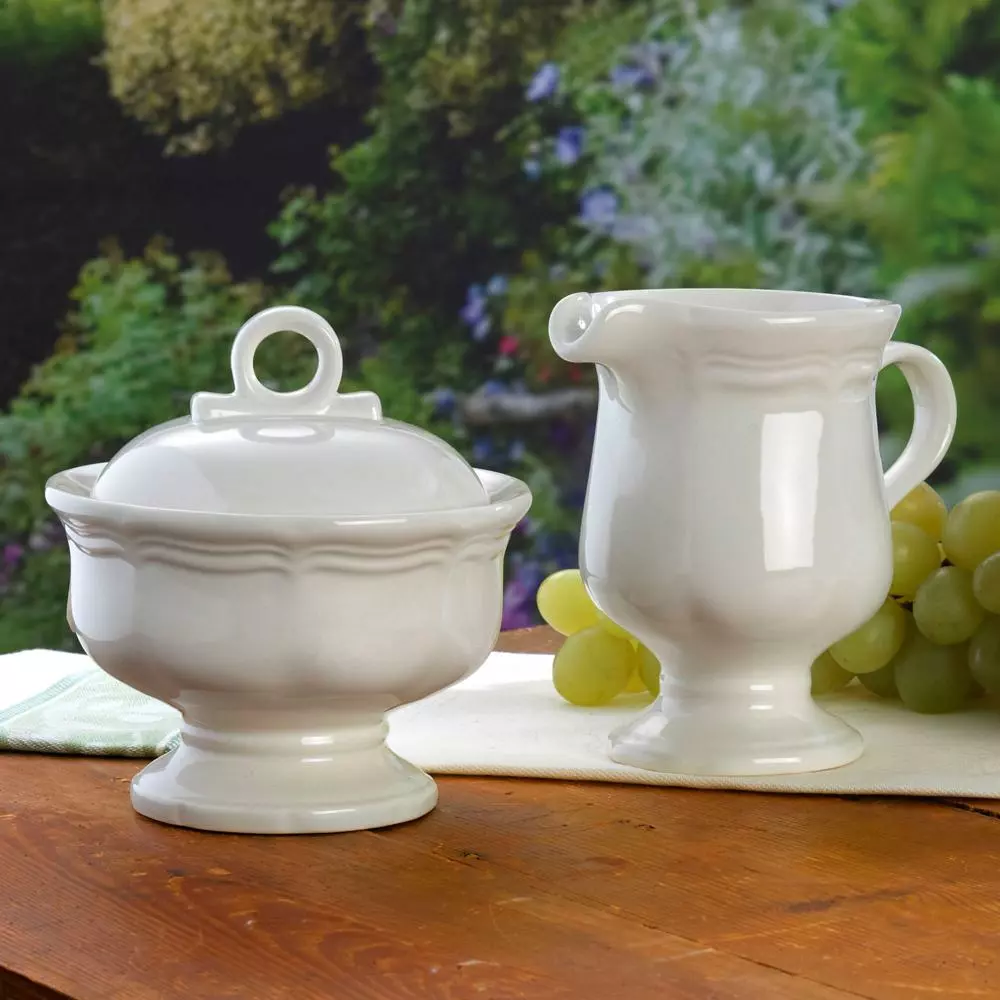 Promo 🥰 Mikasa® French Countryside® Sugar and Creamer 🥰 4 Promo 🥰 Mikasa® French Countryside® Sugar and Creamer 🥰 - Image 2