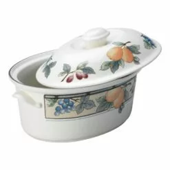 Coupon 🌟 Mikasa® Garden Harvest® 2 Quart Covered Casserole ✨