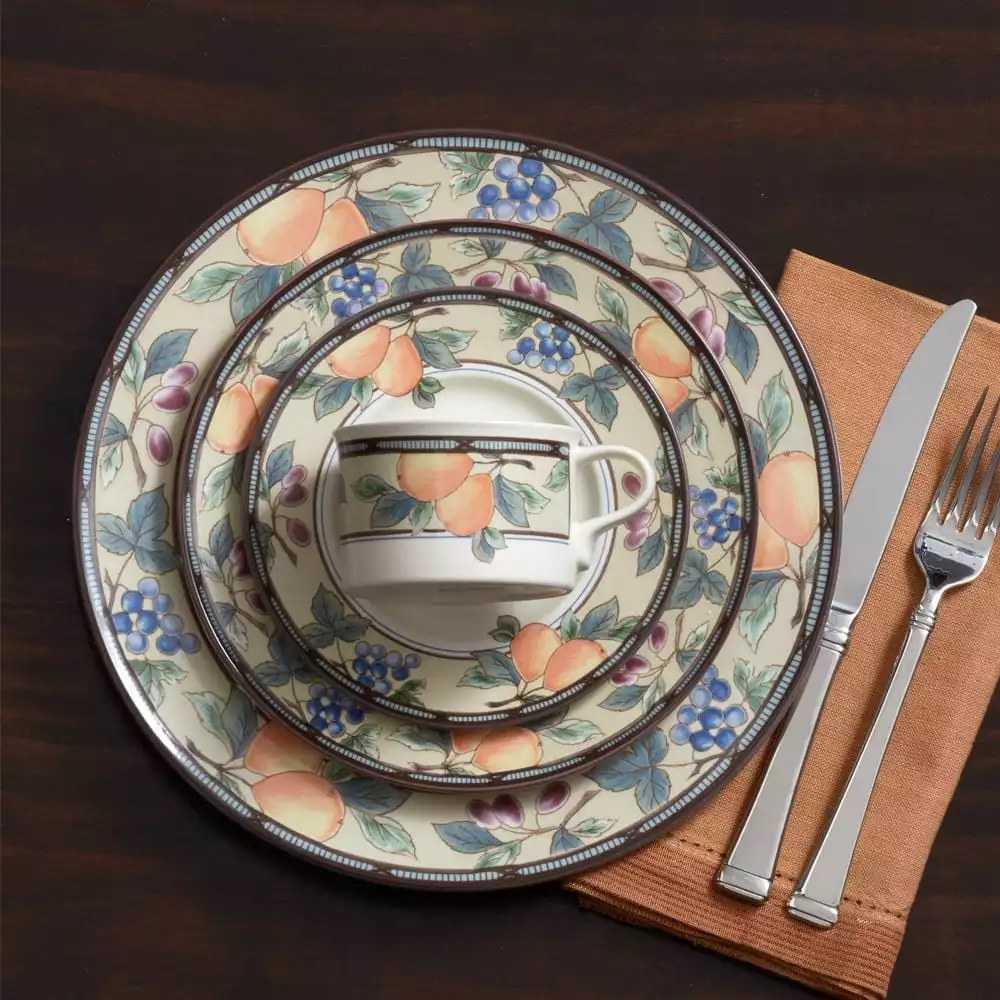 Outlet 🔥 Mikasa® Garden Harvest® Dinner Plate ⭐ 5 Outlet 🔥 Mikasa® Garden Harvest® Dinner Plate ⭐ - Image 3