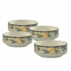 Discount 😉 Mikasa® Garden Harvest® Fruit Bowls, Set of 4 🔥