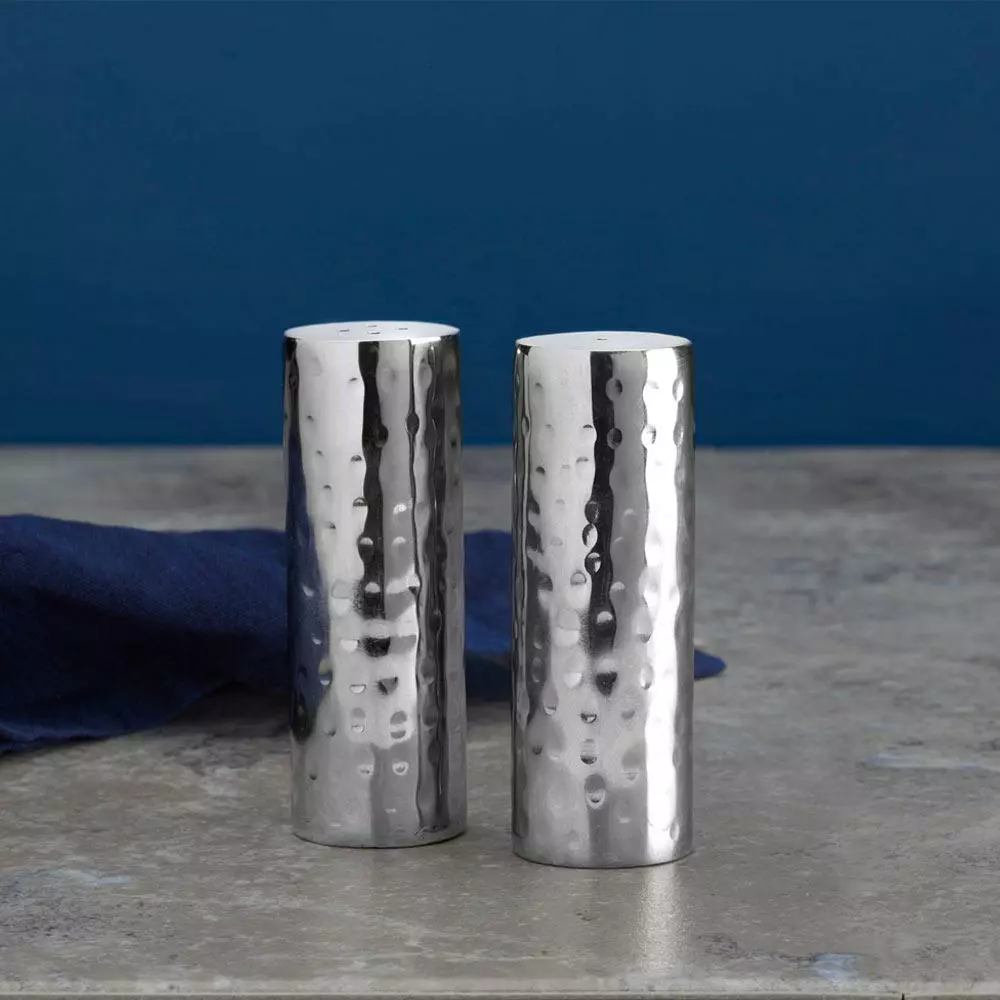 Outlet 🛒 Towle® 🔨 Hammersmith Salt and Pepper Set 👏 4 Outlet 🛒 Towle® 🔨 Hammersmith Salt and Pepper Set 👏 - Image 2