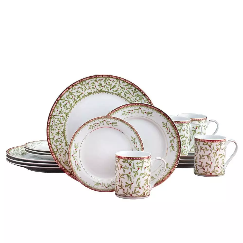 Outlet 🎉 Mikasa® Holiday Traditions Dinnerware Set with Mugs 🎁 5 Outlet 🎉 Mikasa® Holiday Traditions Dinnerware Set with Mugs 🎁 - Image 3