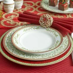 Best reviews of 🛒 Mikasa® Holiday Traditions Set of 4 Salad Plates ❤️ -Cheap dinnerware Store holiday traditions set of 4 salad plates K4L3475 202 3