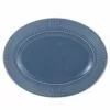 Wholesale ✔️ Mikasa® Italian Countryside Accents Fluted Blue Oval Platter 🔔 -Cheap dinnerware Store italian countryside accents fluted blue oval platter 5193830 1