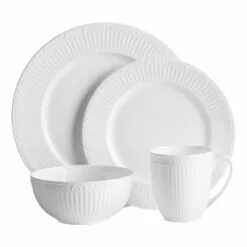 Top 10 🎉 Mikasa® Italian Countryside White Bone China Dinnerware Set 😉