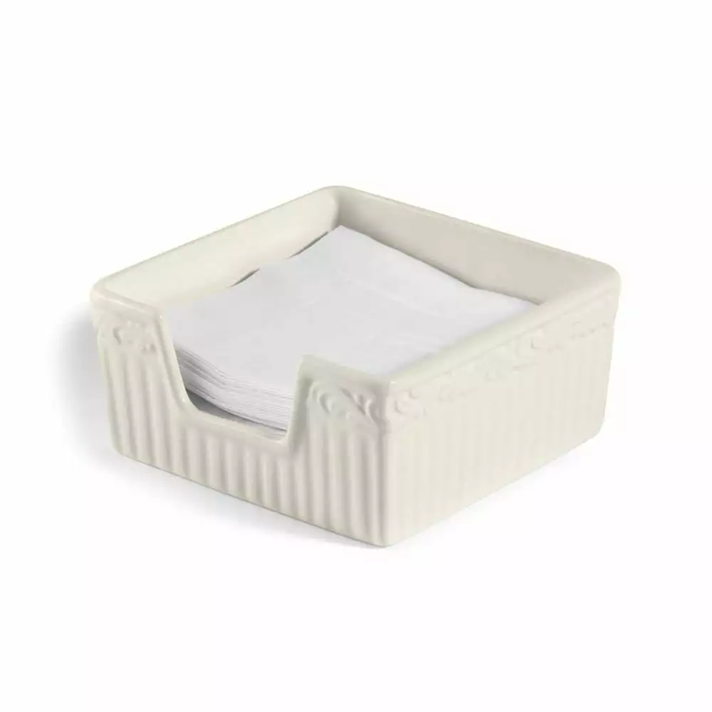 Discount ✔️ Mikasa® Italian Countryside® Cocktail Napkin Holder ⭐ 3 Discount ✔️ Mikasa® Italian Countryside® Cocktail Napkin Holder ⭐