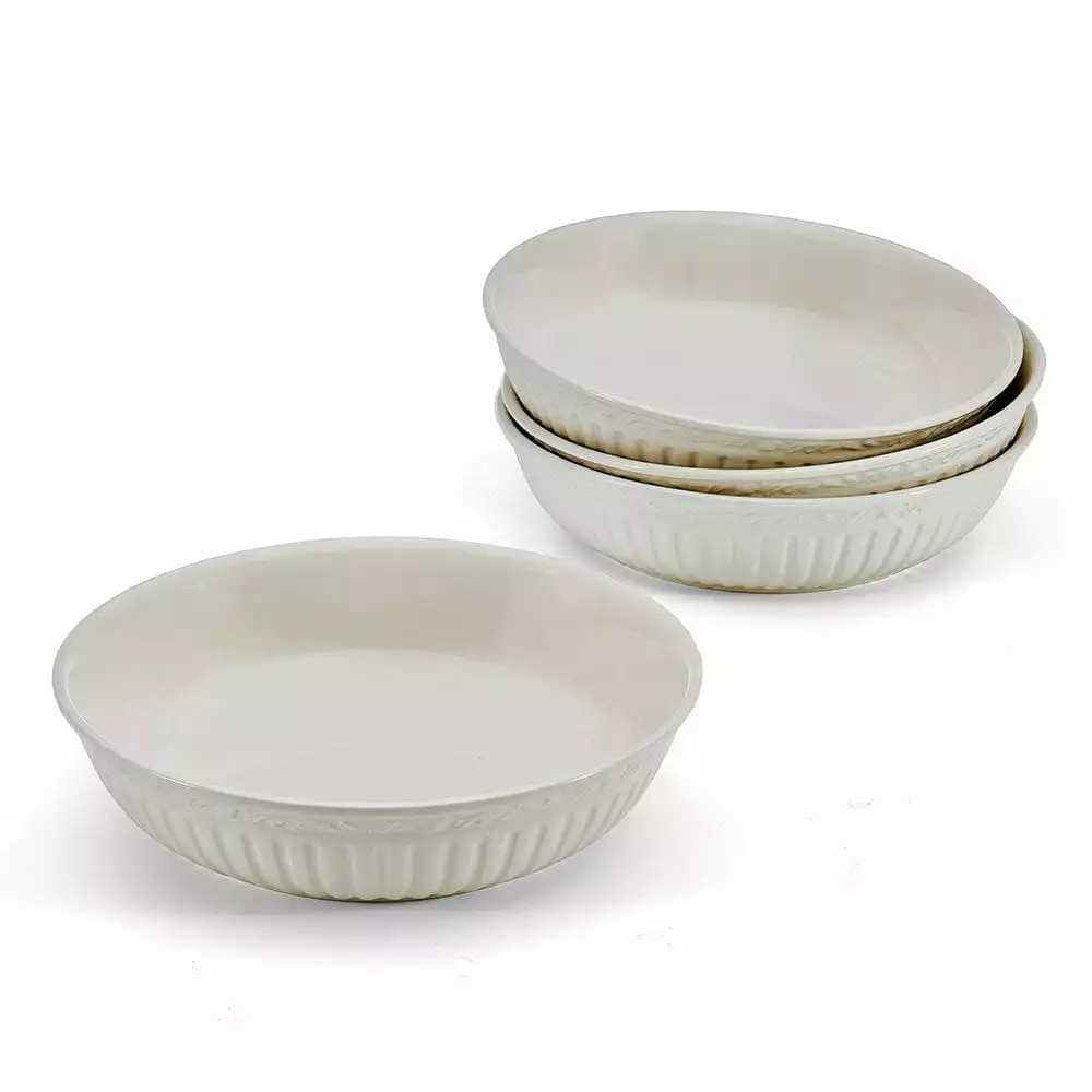 Outlet 💯 Mikasa® Italian Countryside® Set of 4 Individual Pasta Bowls 😀 3 Outlet 💯 Mikasa® Italian Countryside® Set of 4 Individual Pasta Bowls 😀