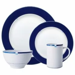 Buy 💯 Mikasa® Jet Set Blue Dinnerware Set 👏