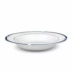 Best Sale ❤️ Mikasa® Jet Set Blue Rim Soup Bowl 🥰