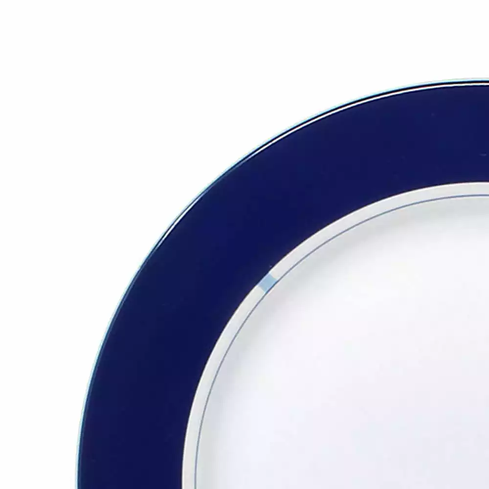 Buy ✔️ Mikasa® Jet Set Blue Set of 4 Accent Salad Plates 😀 4 Buy ✔️ Mikasa® Jet Set Blue Set of 4 Accent Salad Plates 😀 - Image 2