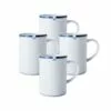 Top 10 👍 Mikasa® Jet Set Blue Set of 4 Mugs 🎁 2 Top 10 👍 Mikasa® Jet Set Blue Set of 4 Mugs 🎁 -Cheap dinnerware Store jet set blue set of 4 mugs K45171348 1