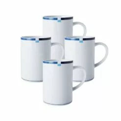 Top 10 👍 Mikasa® Jet Set Blue Set of 4 Mugs 🎁