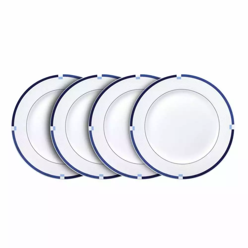 Top 10 🔥 Mikasa® Jet Set Blue Set of 4 Salad Plates 🛒 3 Top 10 🔥 Mikasa® Jet Set Blue Set of 4 Salad Plates 🛒