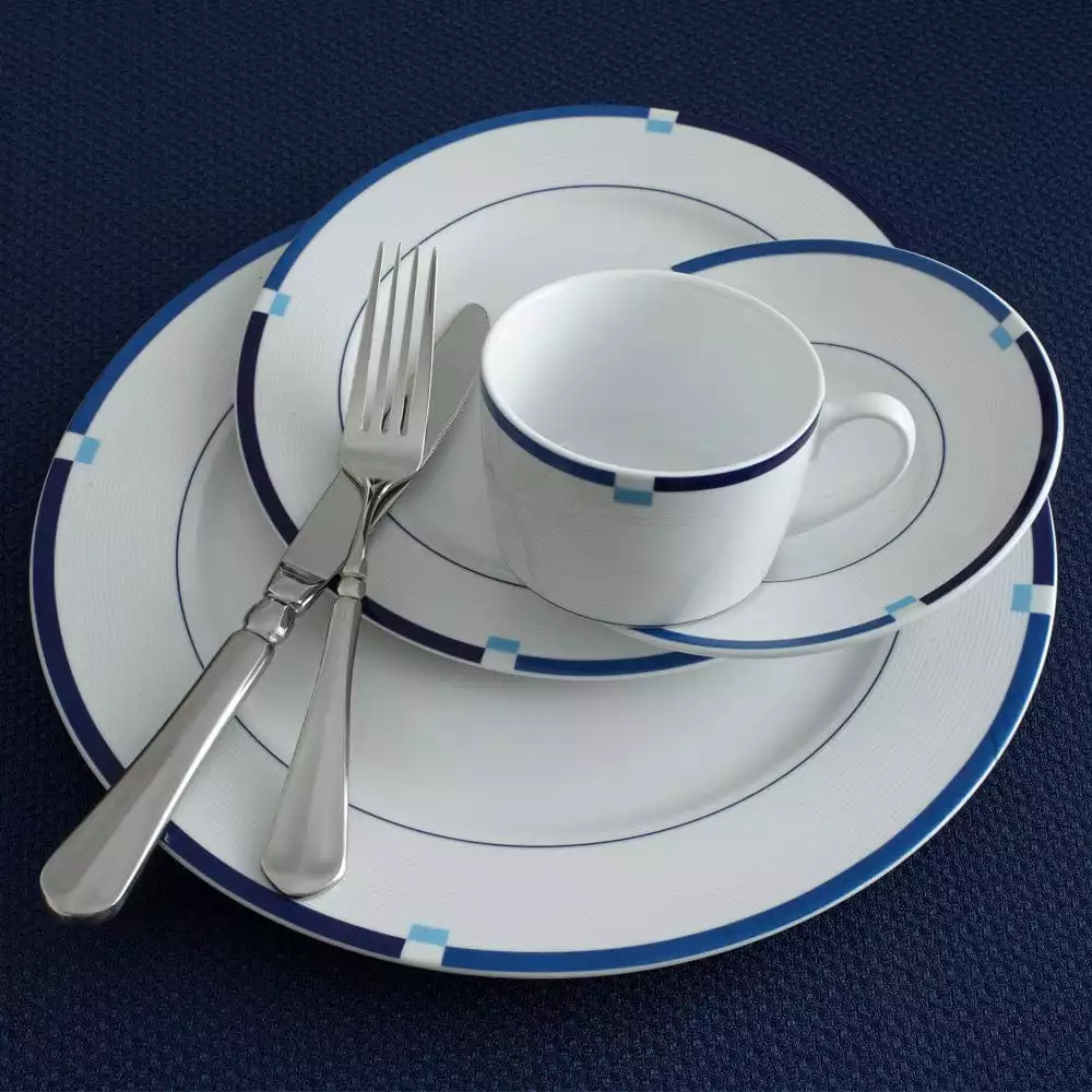 Best reviews of ✔️ Mikasa® Jet Set Blue Set of 4 Tea Cups and Saucers 🥰 4 Best reviews of ✔️ Mikasa® Jet Set Blue Set of 4 Tea Cups and Saucers 🥰 - Image 2