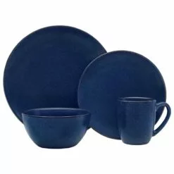 Wholesale 🎉 Gourmet Basics® Juliana Blue 16 Piece Dinnerware Set, Service for 4 🥰
